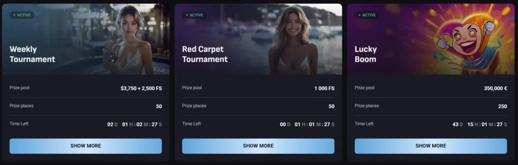 Current Tournaments