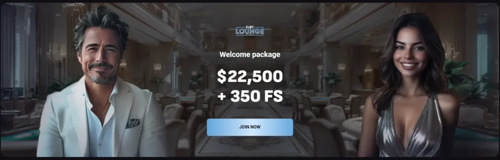 Welcome Package with SlotLounge Bonus